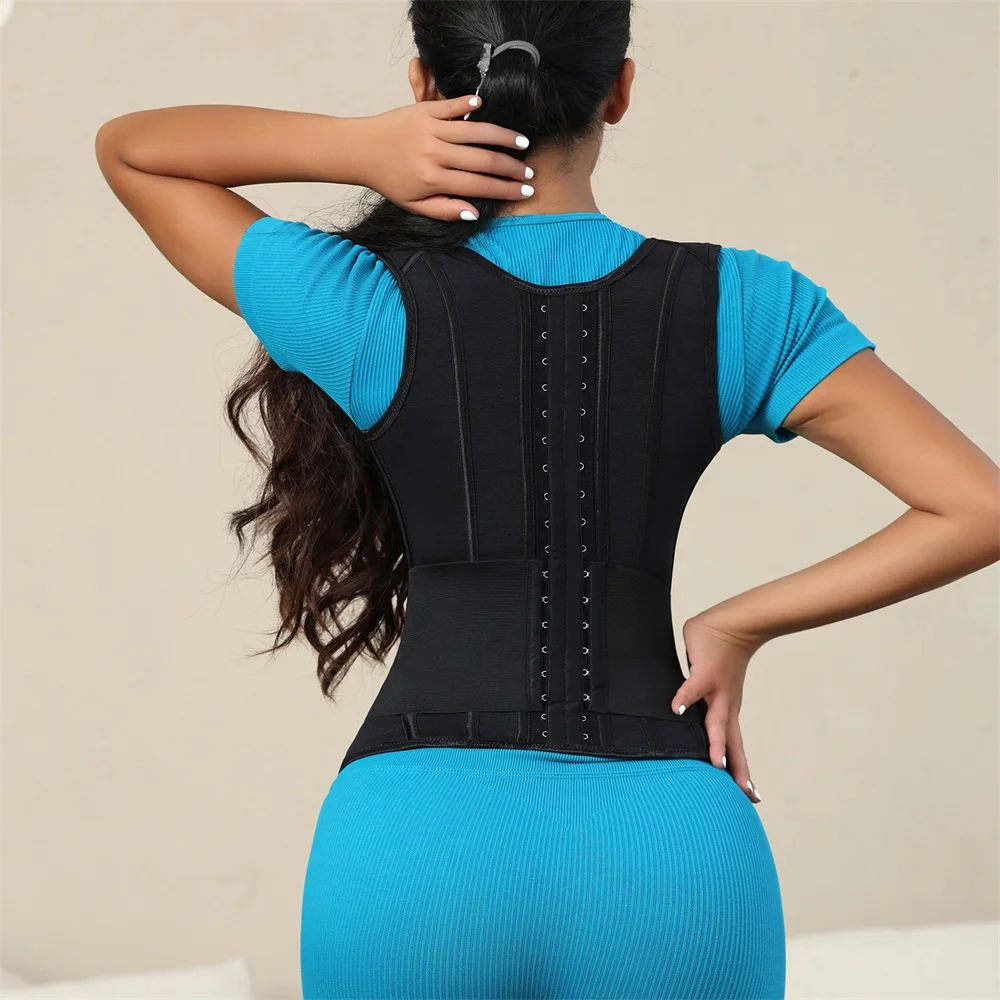 15 Steel Bone Extreme Tummy Control Shapewea Girdle Women'S Corset Entrenador De Cintura Latex Waist Trainer Korset Body Shaper manufacture