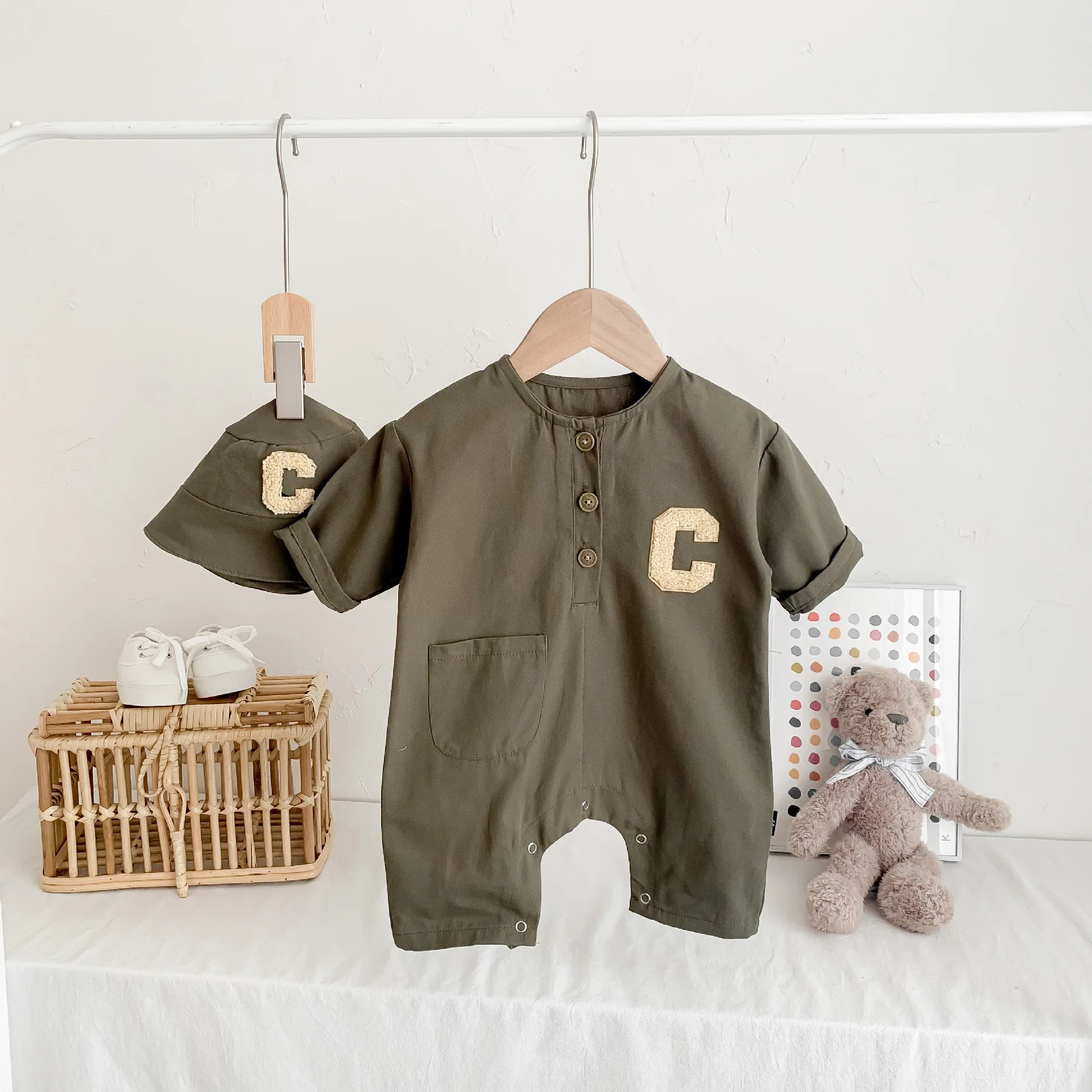 2022 Baby Work Clothes Style Version Autumn Clothes Boy Baby Foreign ...