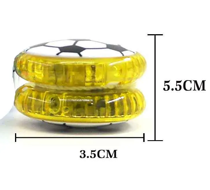 Оптовая продажа светодиодные светящиеся огни Yoyo футбольные мячи логотип на заказ игрушки для вечеринок детей