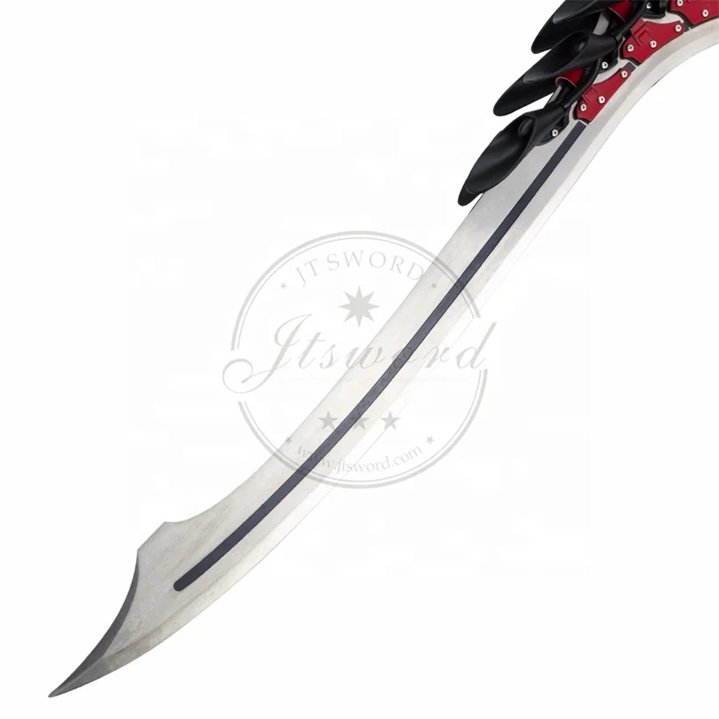 DMC Devil May Cry 5 Nero Cosplay Weapon Replica Red Queen Real Sword