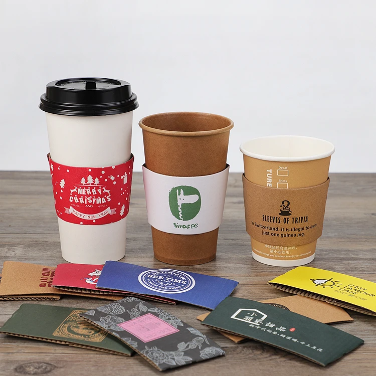 8oz 12oz 16oz  PLA Paper Cups Biodegradable  Coffee Cup Compostable paper glass with lid supplier