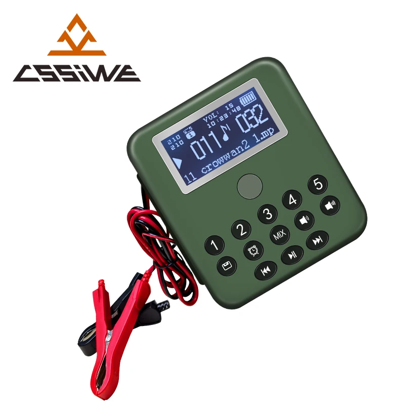 2023 High Quality Waterproof Multi Sound Bird Device with Different Sounds MP3 Bird Caller for Hunting