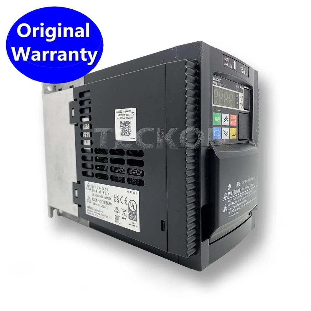 Kintamos dažnio variklio valdiklis Naujas originalus 3G3MX2 V2 trifazis keitiklis 400VAC 11KW 1100W 3G3MX2-A4110-V2 VFD 3G3MX2A