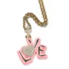Set di diamanti oro-versione luminosa rosa