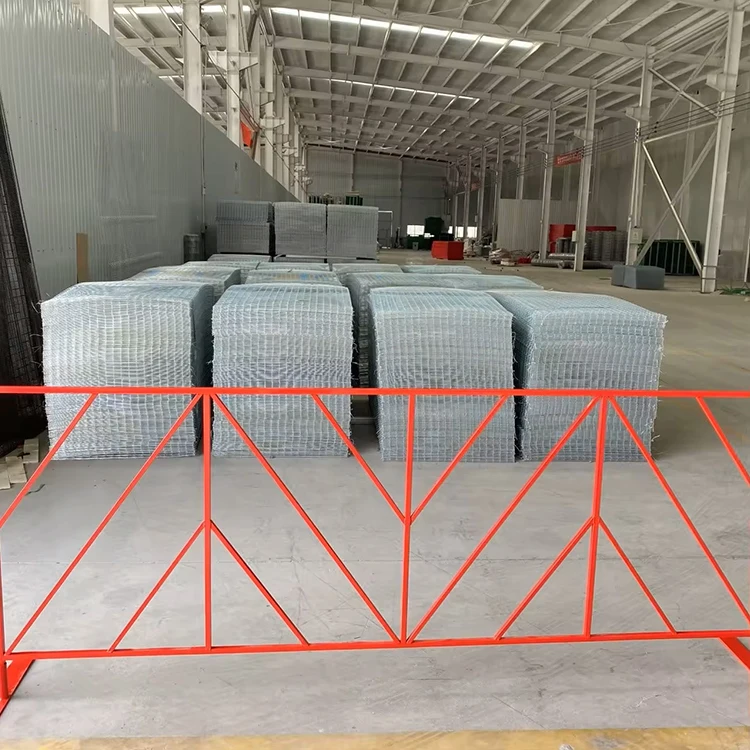 Portable Traffic Metal Security Bike Barrier Pedestrian Temporary Fence Barrier Concert Temporary Security Fence Panels supplier