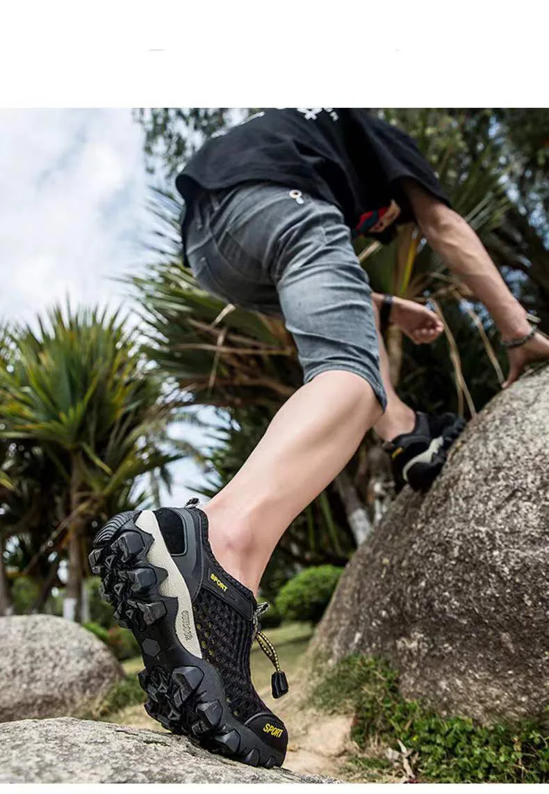2022 Hot Selling Seasonal Outdoor Casual Shoes Convenient and Light Men's Shoes Breathable and Quick-drying Sports Shoes