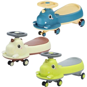 Kids Swing Car Universal Wheel Kids Sliding Toy Baby Swing Car Ride on Toy Kids Wiggle Car Baby