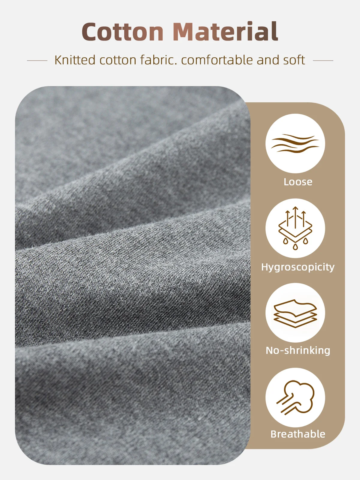 Woven Unisex Patient Pants & Care Clothes Suit for Fracture Bedridden - product detail 1