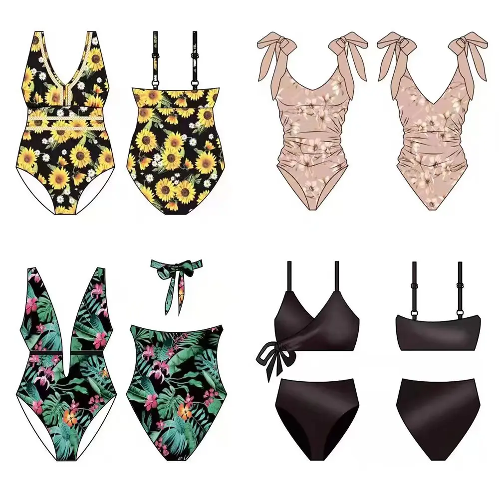 modest shein bikinis