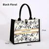 Black floral-black floral
