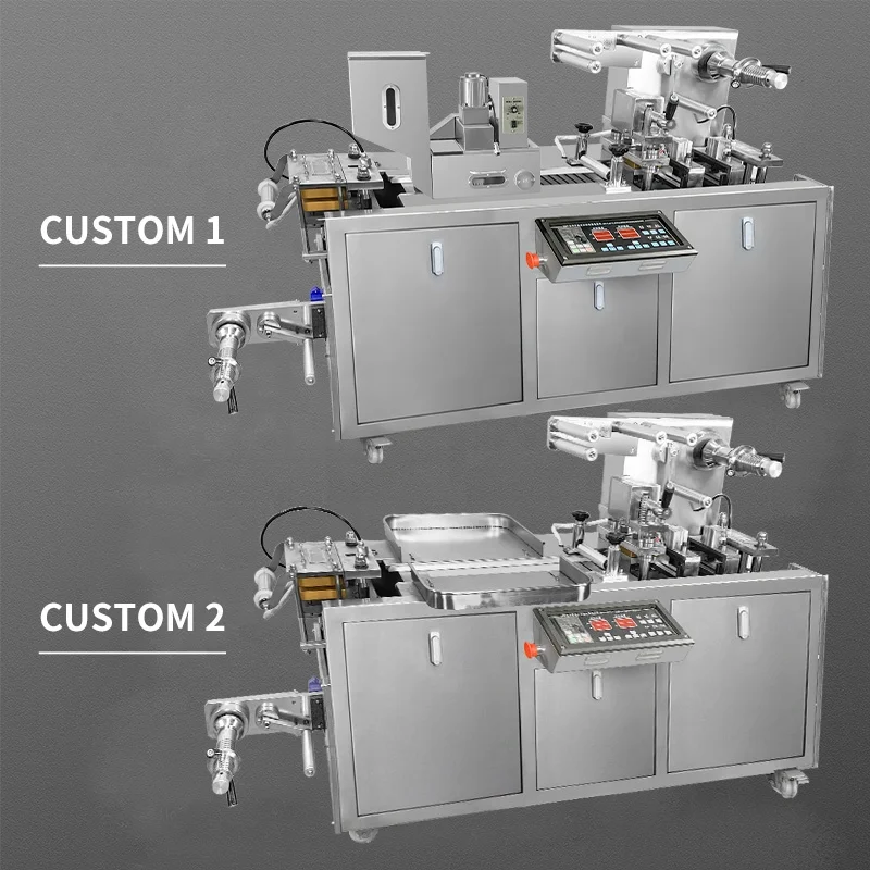 Laboratory DPP-80 DPP-115 Pill Tablet Capsule Liquid Jam Butter Blister Packing Machine