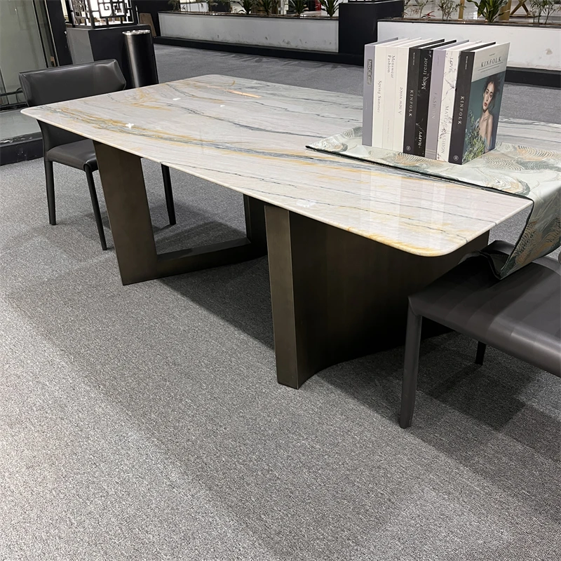 High Quality Brazil Luxury Patagonia Quartzite Table For Home And Hotel