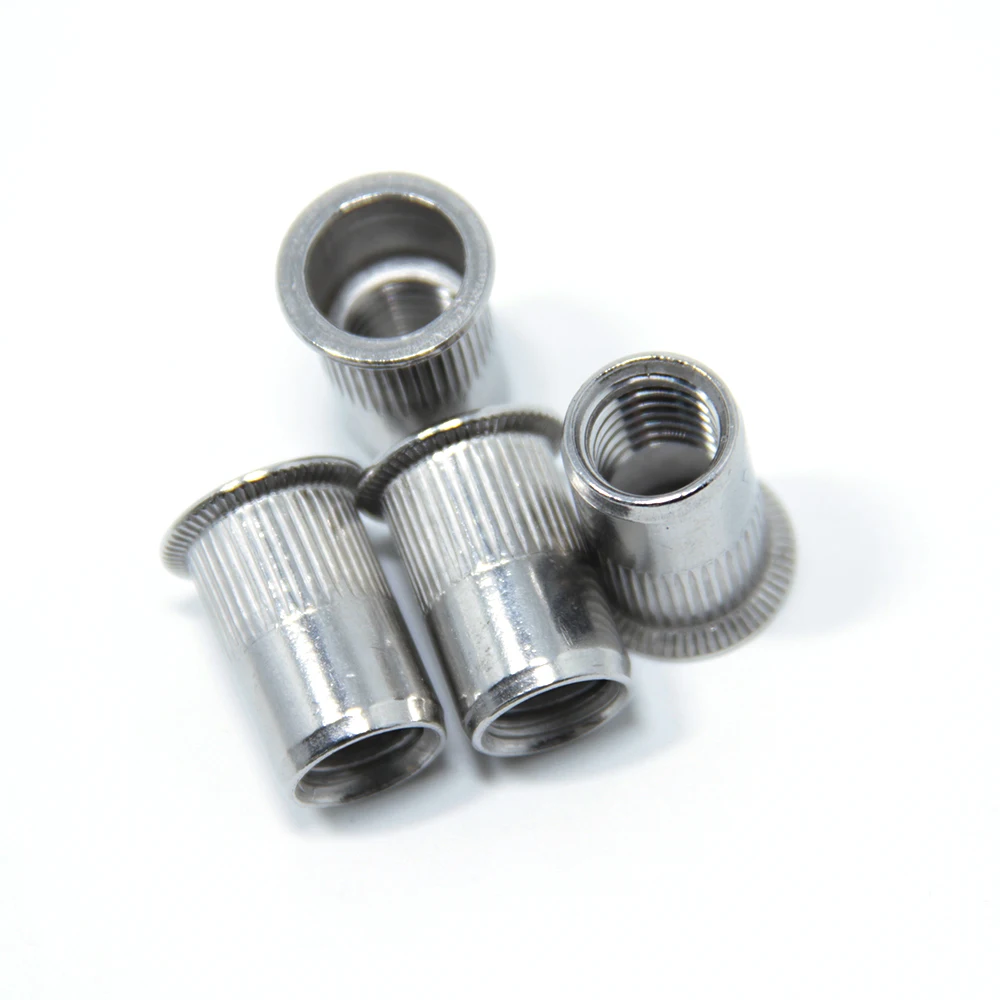 Dadi 5/16-18 Zincati Con Inserto Nylon 50 Dadi Esagonali Con