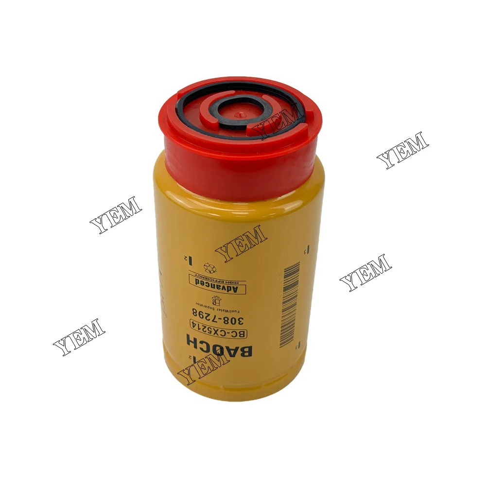 Fuel Filter 308-7298 BC-CX5214 2656F122 Fit for Perkins 1104D-E44TA Engine 3