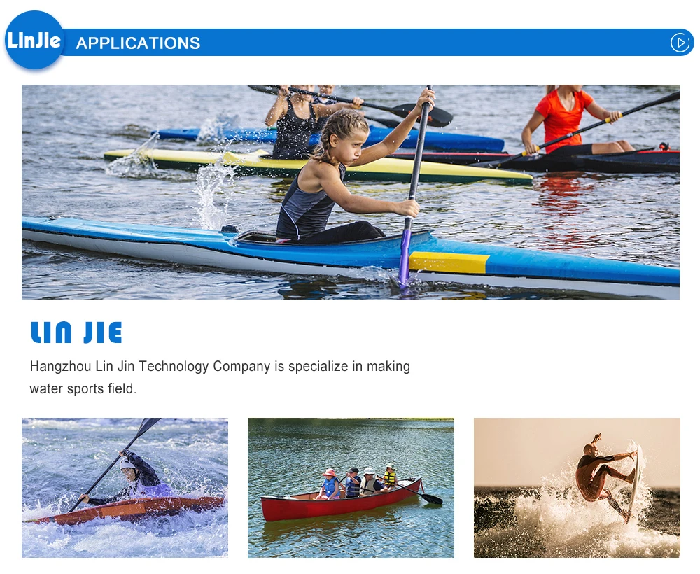 Factory Manufacture Various Hard Wooden Outrigger Canoe Paddle For Sale