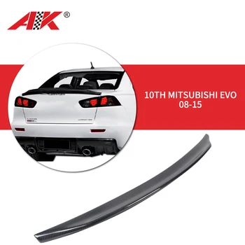 Trunk Spoiler Wing Fit For Mitsubishi Lancer Evolution EVO 4D 08-17