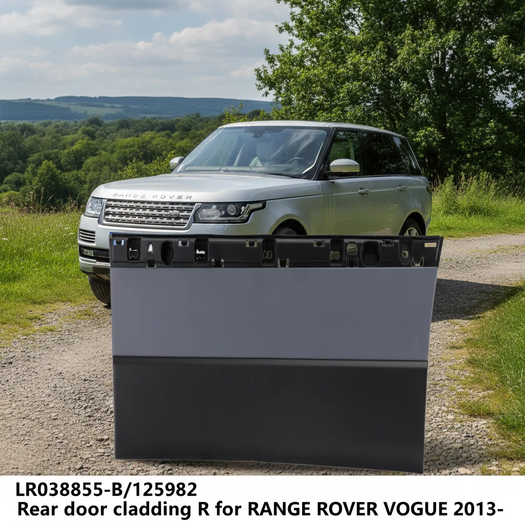 LR038855-B/125982 Replacement Part Weather Resistant Rear Door Cladding R for RANGE ROVER VOGUE 2013-