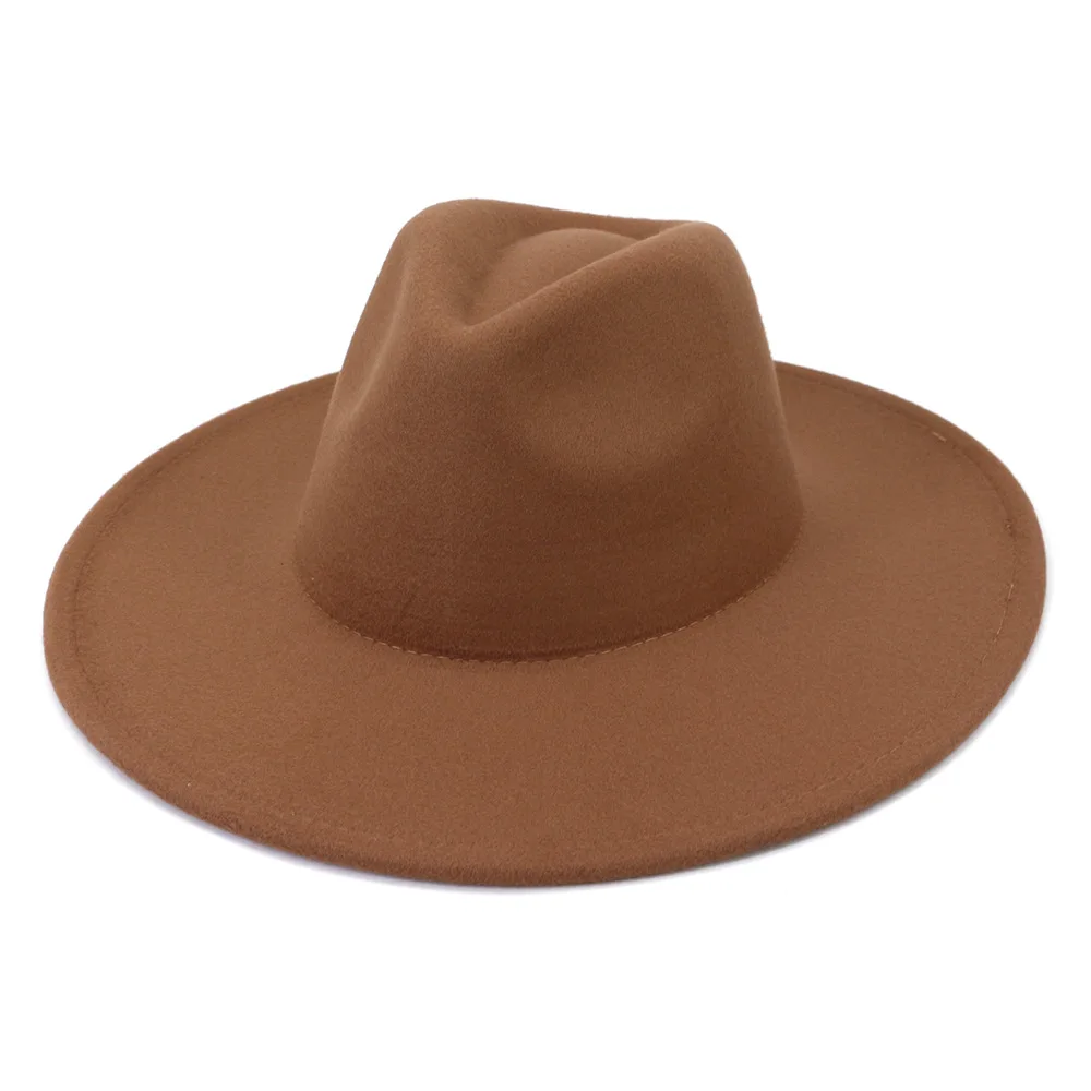 Woolen Hat Men And Women Fedora Hats 