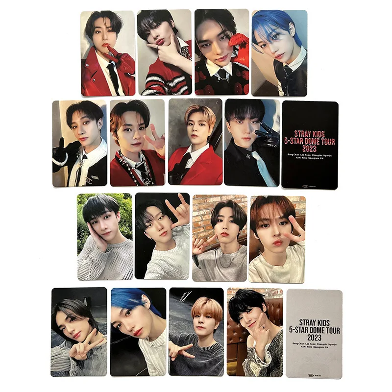 Kpop 8 Stks/set Verdwaalde Kinderen 5-sterren Koepeltour 2023