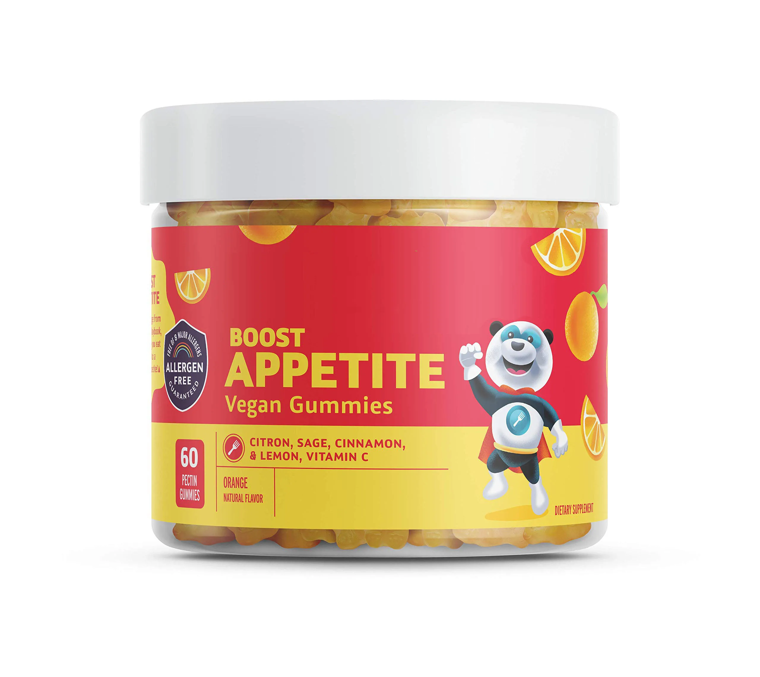 Private labels All Vegan Children's Appetite Stimulant and Weight Gainer with Boost Appetite Gummies