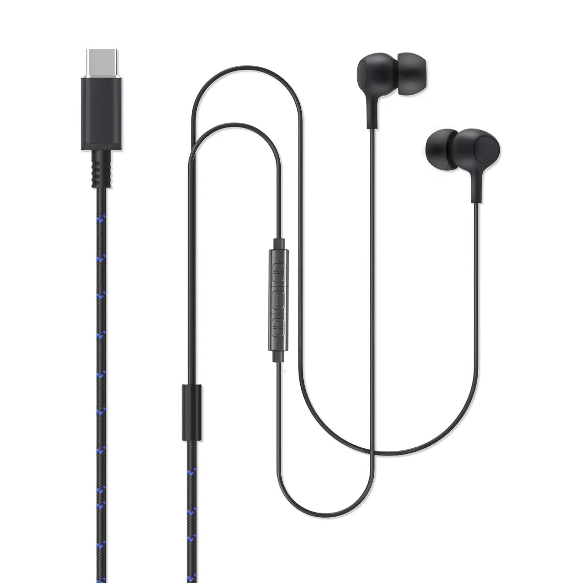 OEM USB-C DAC проводные наушники цифровая стереогарнитура типа c с микрофоном для Xiaomi