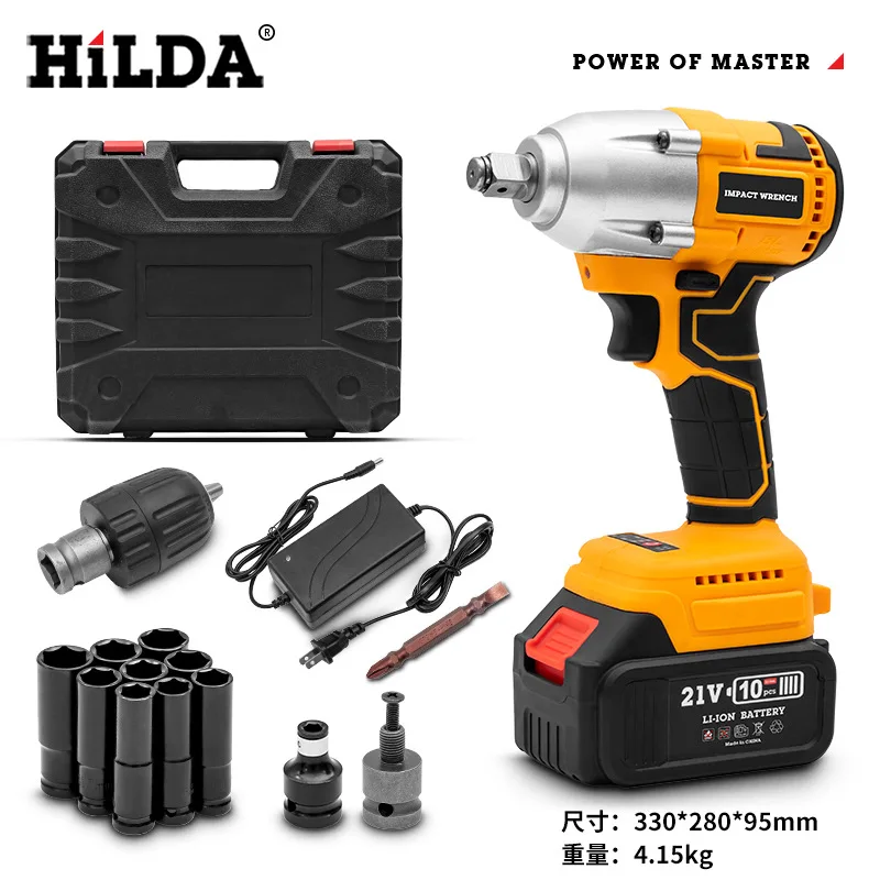 chargeable battery cordless best electric impact power drills lightweight adjustable torque wrench