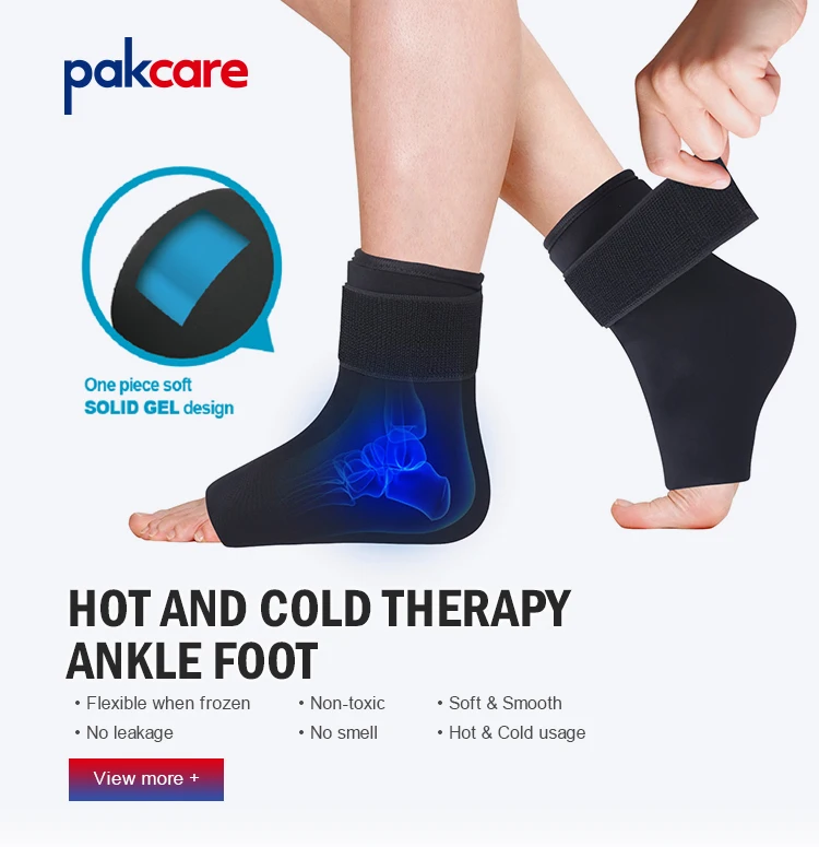 CVS Ankle Ice Pack - Reusable Flexible Hot Cold Compression