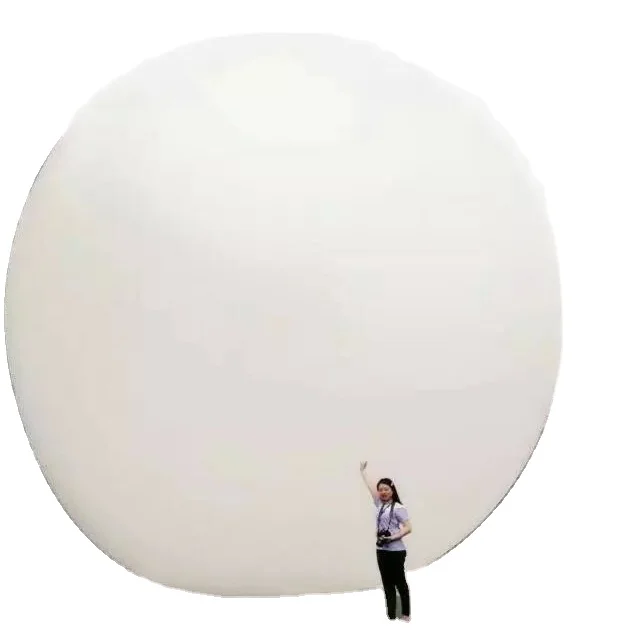 120inch 300g Big balloon large white weather balloons for meteorological