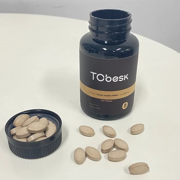 Vitality Products Custom Labeled Male Tablets Rich in Tongkat Ali Maca Extract for Adults to Improve Performance