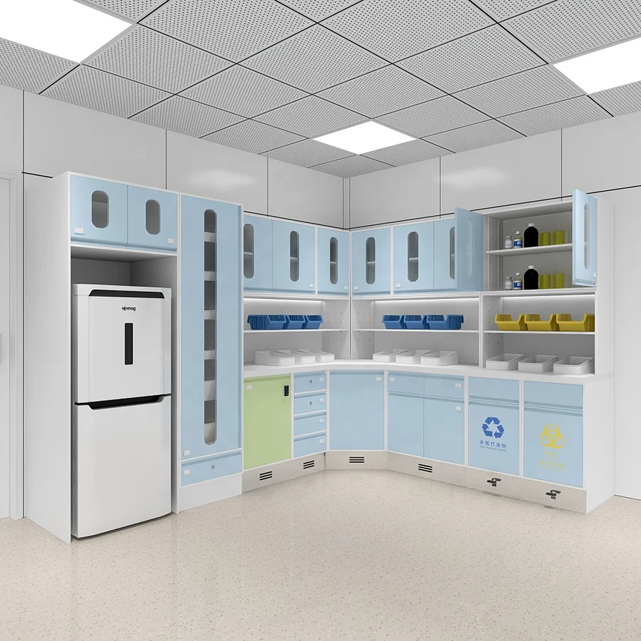 Customized Modern Stainless Steel Storage Cabinet for Hospitals Doctor's Offices Patient Rooms Schools Hotels-Global Industrial 4