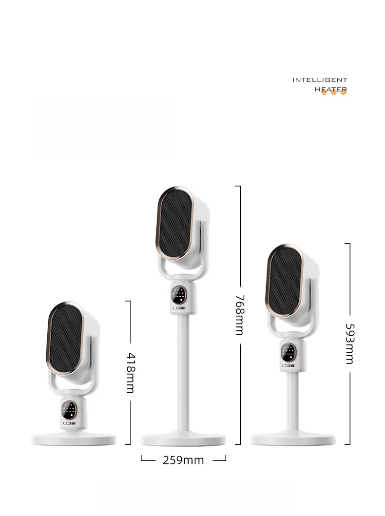 Adjustable Height Heater, Portable, Electric, ABS+Electronics - detail 30
