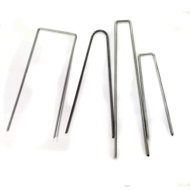 Galvanized Steel U Type SOD Staples Ground Cloth Pins Stakes with Cheap  Price - China Garden Stakes, Landscape Staples