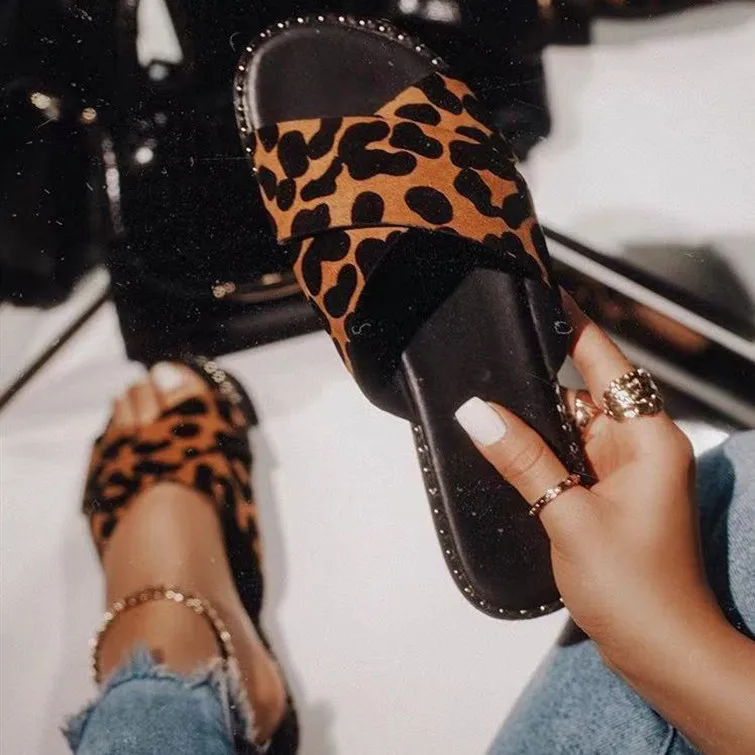 leopard print summer shoes