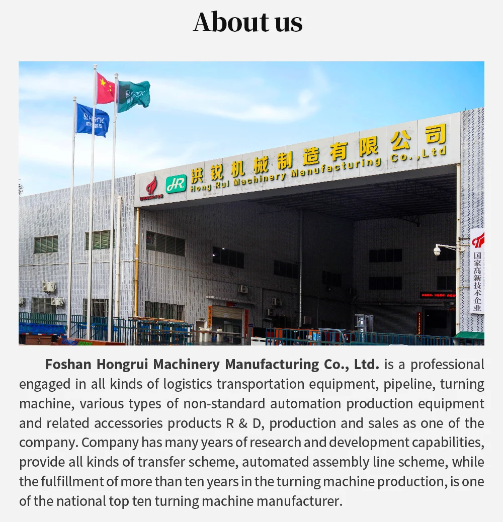 HONGRUI brand woodworking machinery edge bander power support belt feed roller rotary return conveyor system wholesale factory