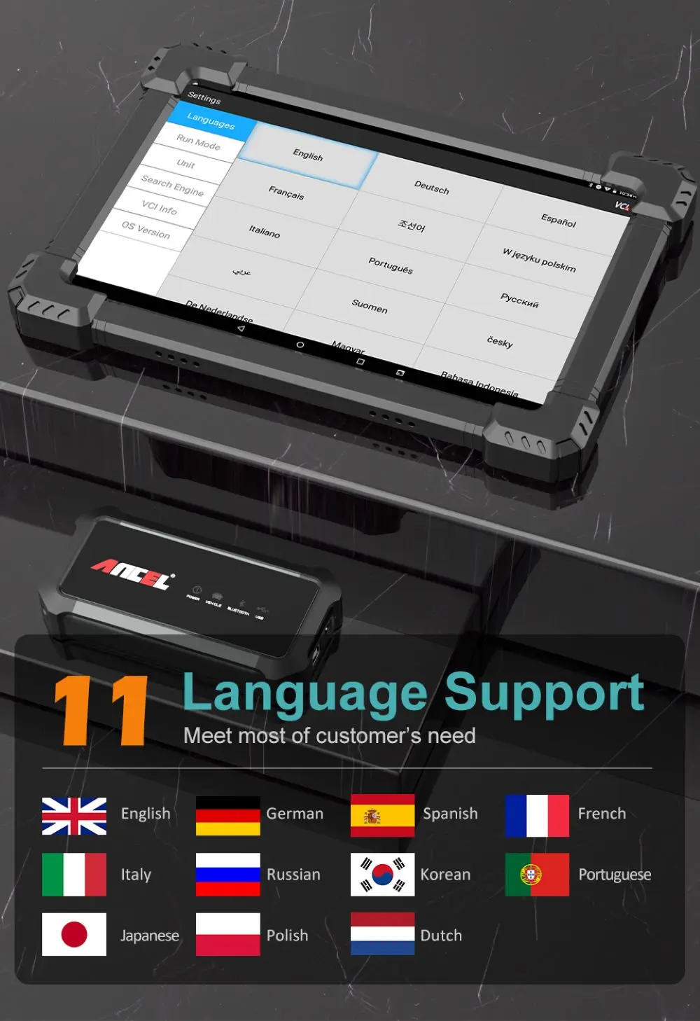 Ancel X7 Full Functions