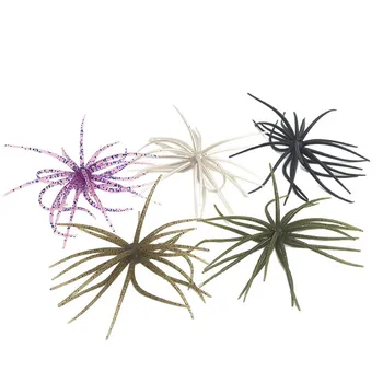 New Outdoor Lure Sea Urchin Stainless Steel Soft Bait Floating Water Ball Bass Black Pit Wild Fishing Mandarin Fish Cross-border – Soft Lure – view 2