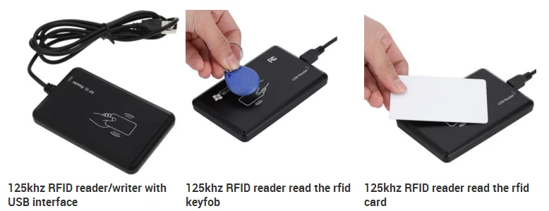 Access Controls Manufactures ID IC Card NFC Reader USB Proximity Card Reader With USB 2.0 Dual Frequency USB RFID Card Reader