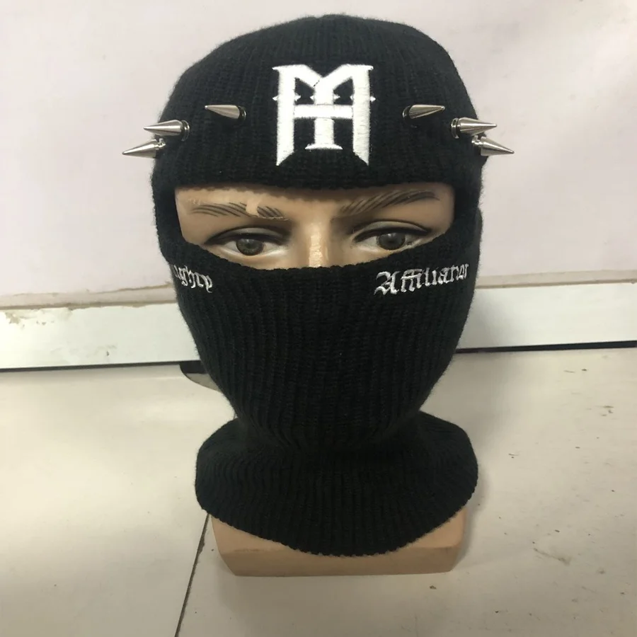 Knit Face Mask - Monogram