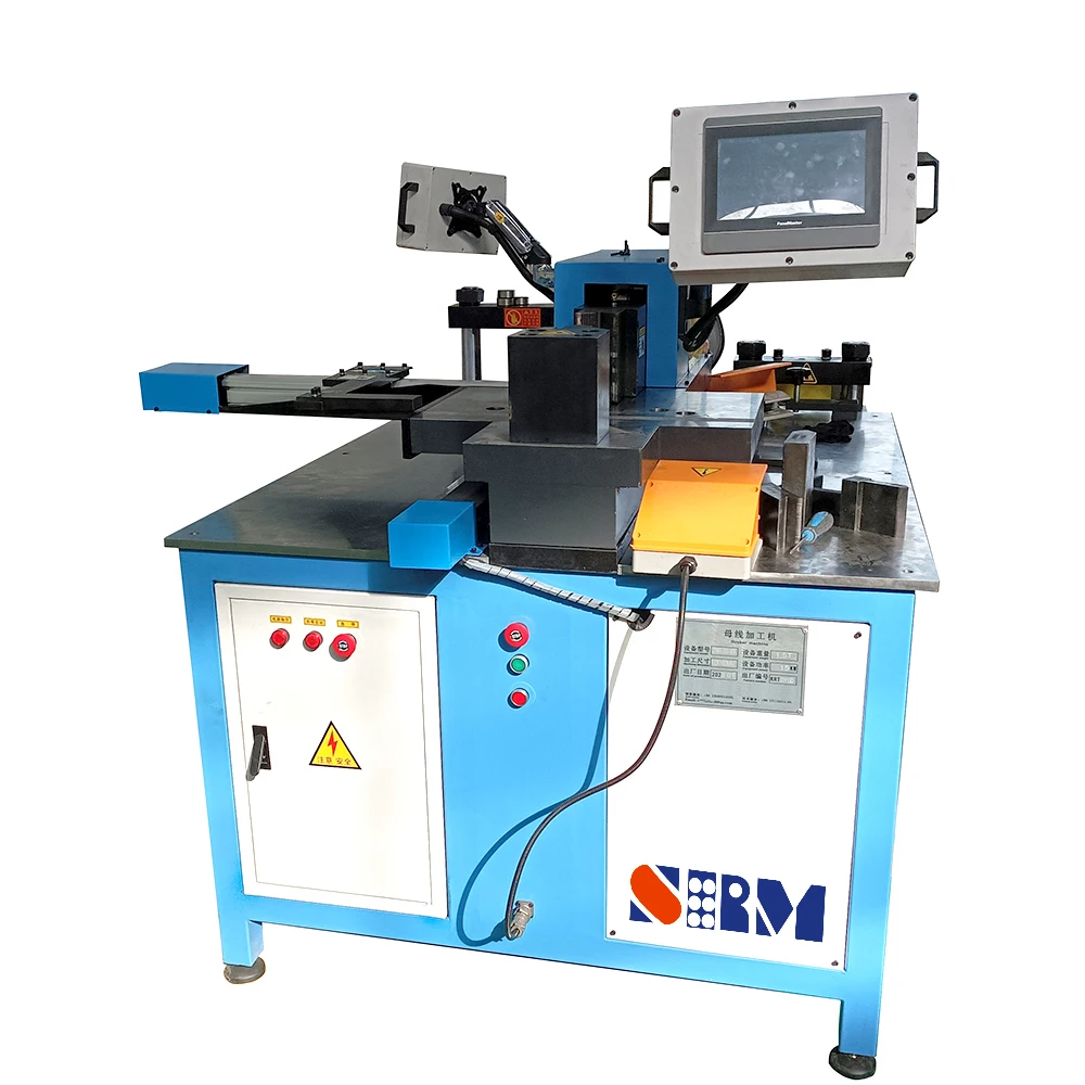 Aluminum Punching High Standard Accuracy Busbar Processing Machine ...