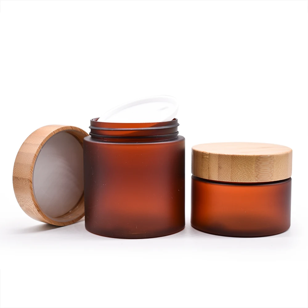 250g Natural 100% Bamboo Jar for Cosmetic Packaging - China Bamboo
