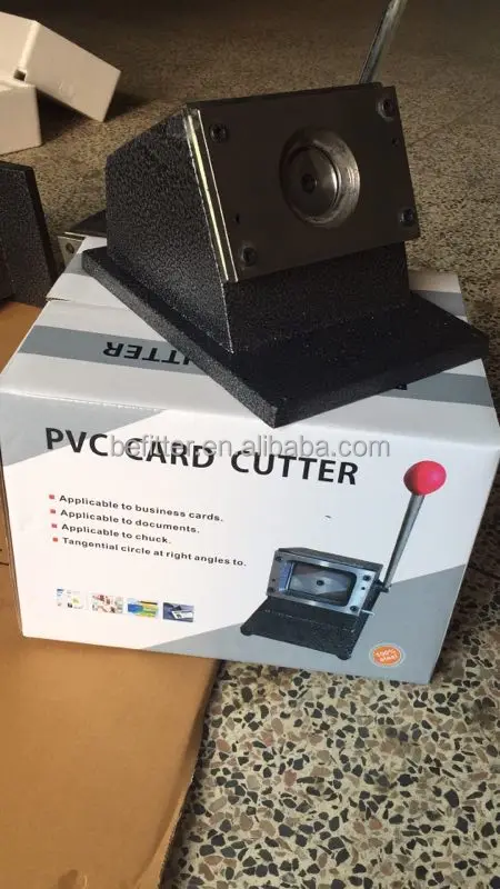 Manual PVC Business ID Card Cutter Machine - BFT Model