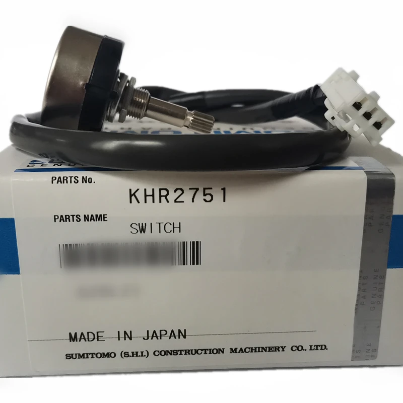 Sumitomo & Case Excavator Rotary Switch Throttle Knob Khr2751 - Oem