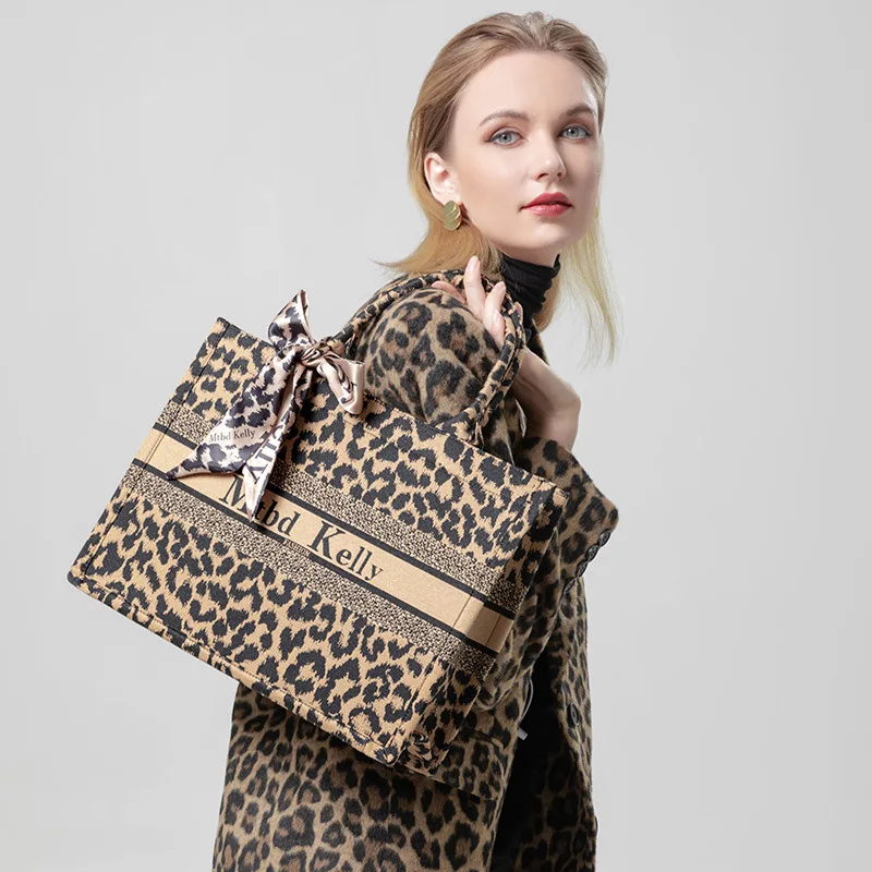 Cute Leopard Tote Bag – Lucky Finds