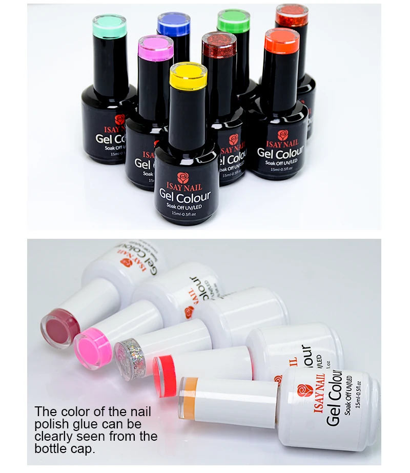 Gel Polish 15ml Set Solid Gel Nail Polish Uv Light Nails Gel Polish