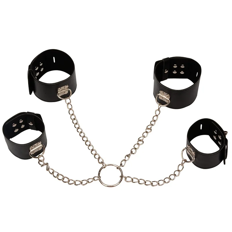 Included Chains Handcuffs Shackle Adult Sex Products Bondage Chain  