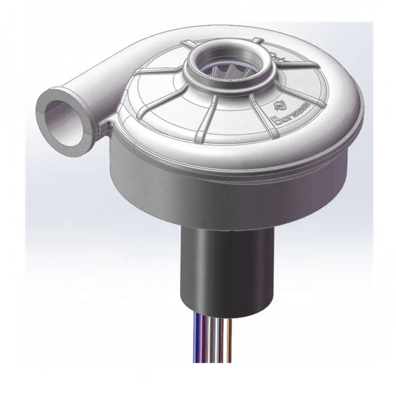 Customized two plugs suction radiator cooling brush motor fan radiator condenser fan for Multiple usage scenarios