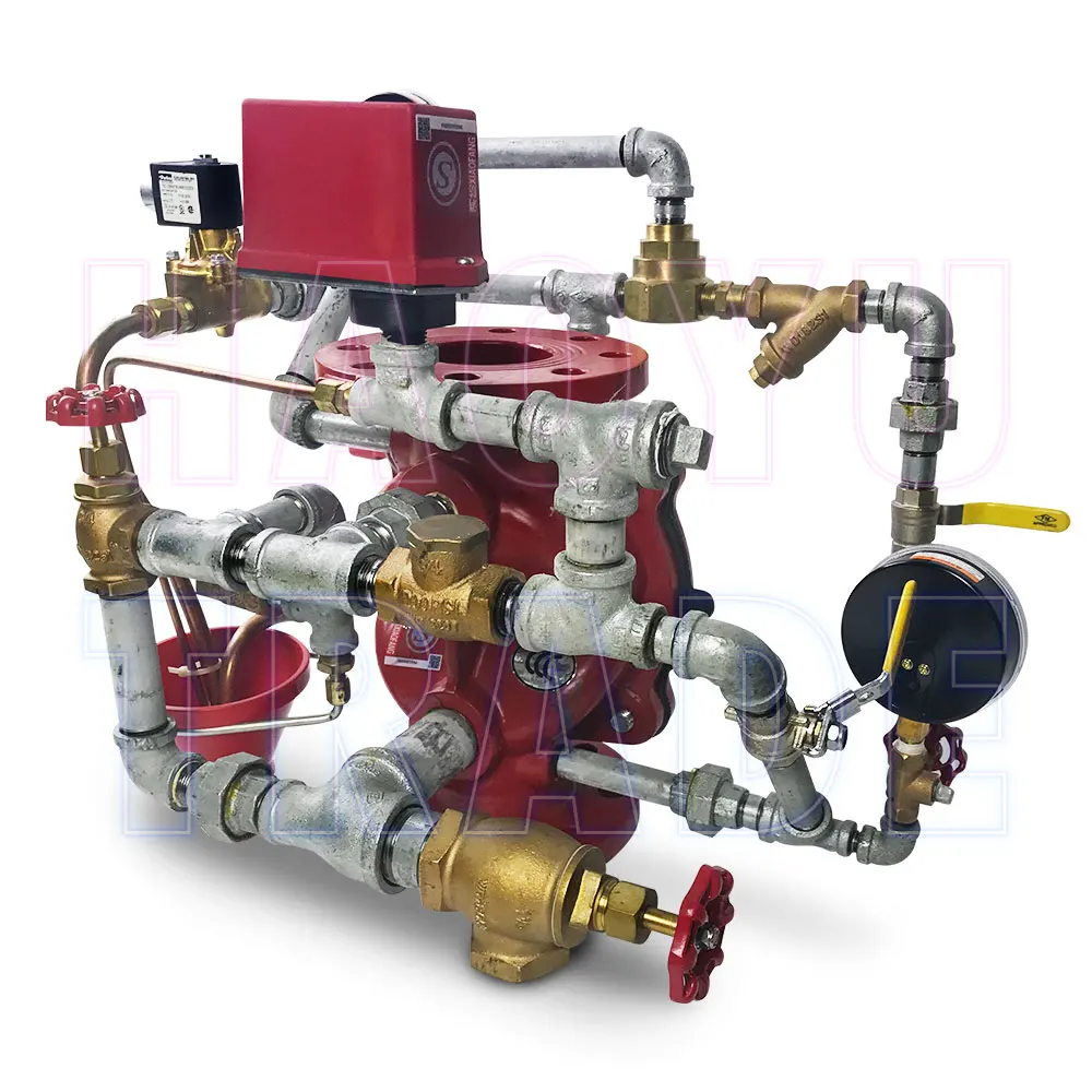 Dv5 Deluge Valve With Remoteresetting Trim Wet 2 To 8 Inch Fire Fighting System Diaphragm