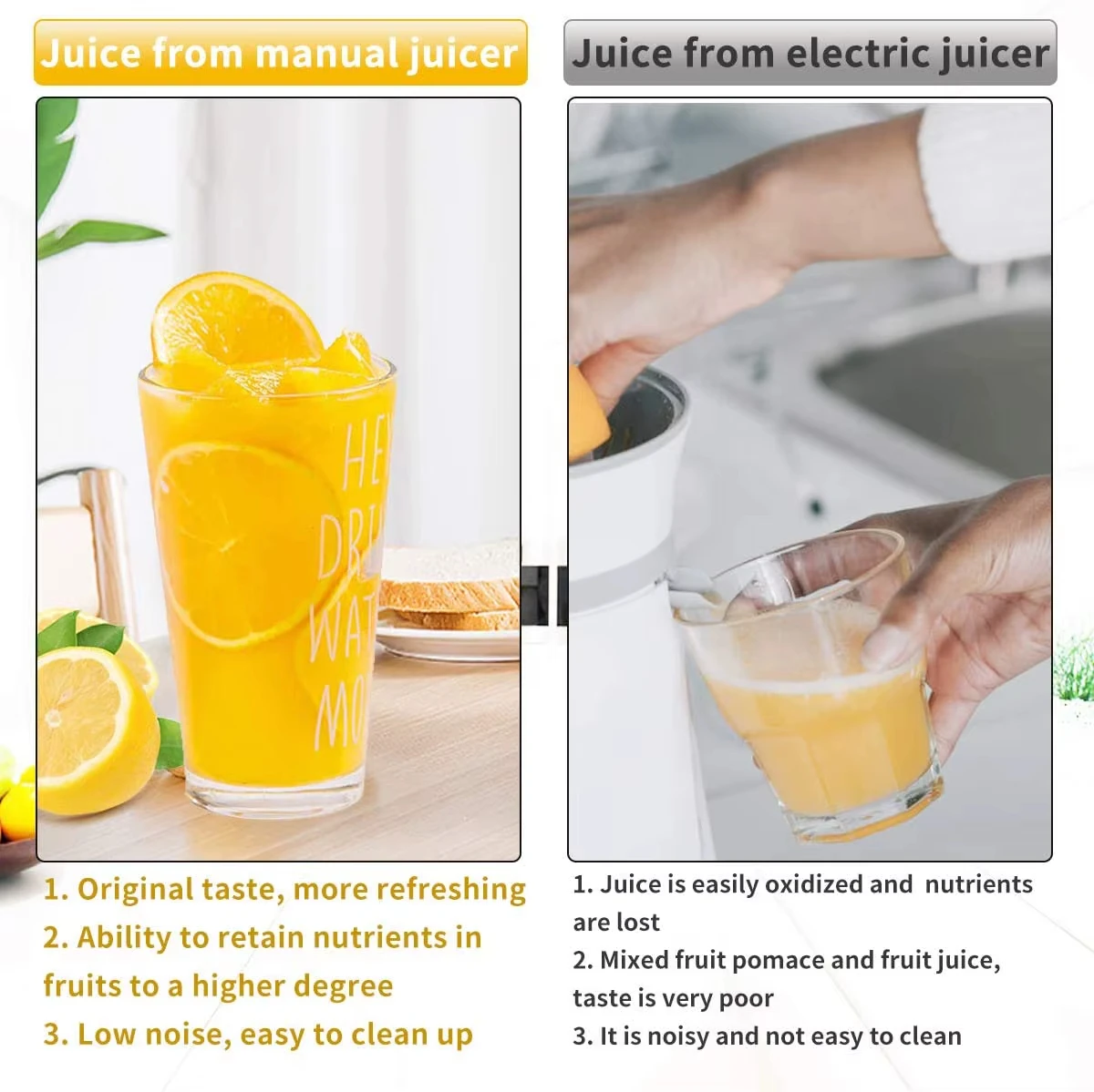Manual Fruit Juicer Alloy Citrus Press Heavy Duty Hand Press Fruit Juicer Detachable Lemon Lime Juicer