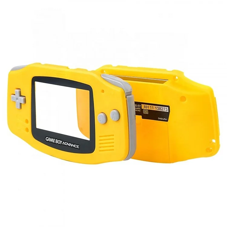 Replacement Protective Hosing Case Cover Hard Clear Pink Shell for Classic Gameboy Advance GBA