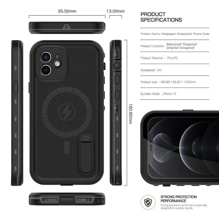 Shellbox New Design With Stand Ip68 Certified Waterproof